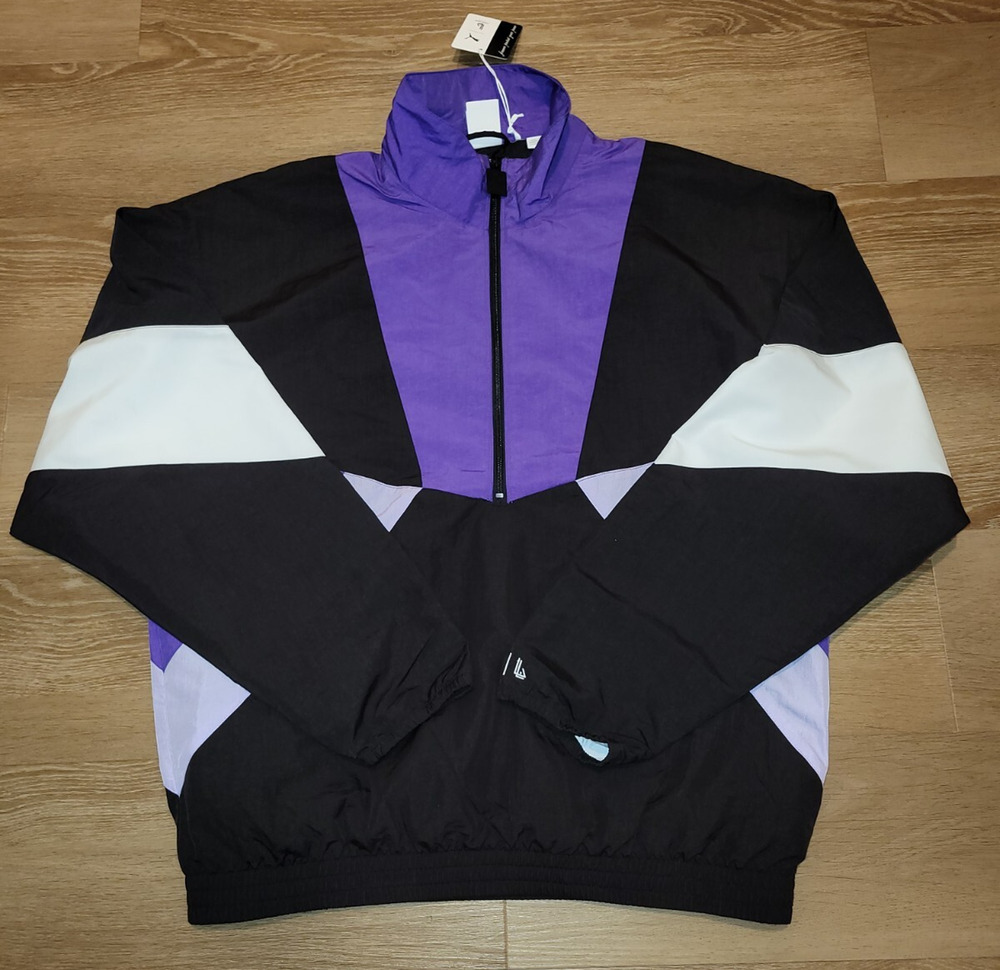 Puma x Lauren London Half Zip Track Jacket 539948-01 Women’s Size L